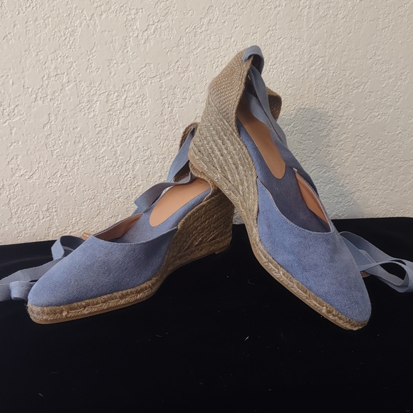 Castaner Joyce T Wedge  Espadrilles - NWOT - Picture 5 of 11